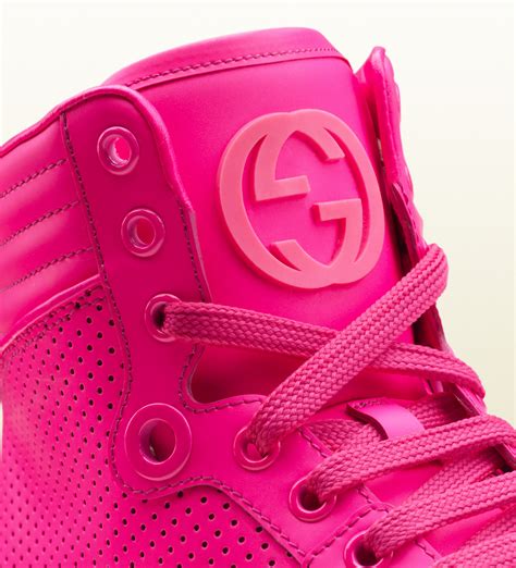 gucci schuhe sneaker pink|pink Gucci sneakers for sale.